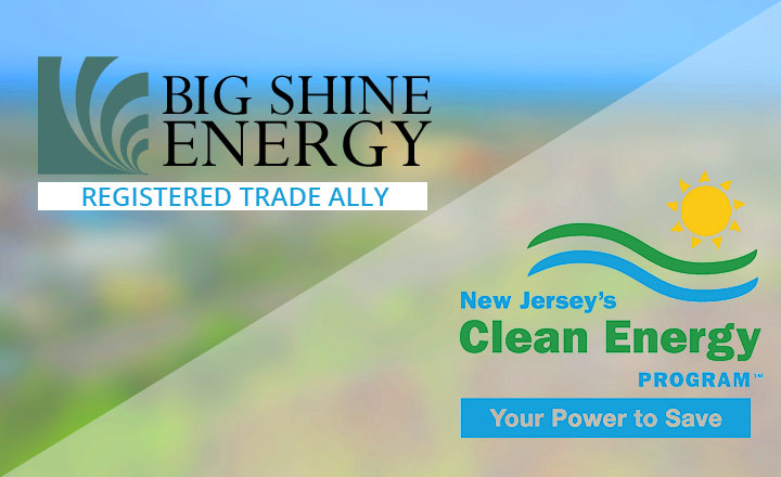 Big Shine Energy is a registered trade ally of New Jersey's Clean Energy program