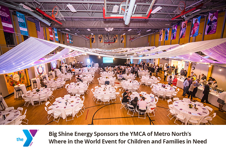 Big Shine Energy Sponsors YMCA of Metro North Where in the World Event