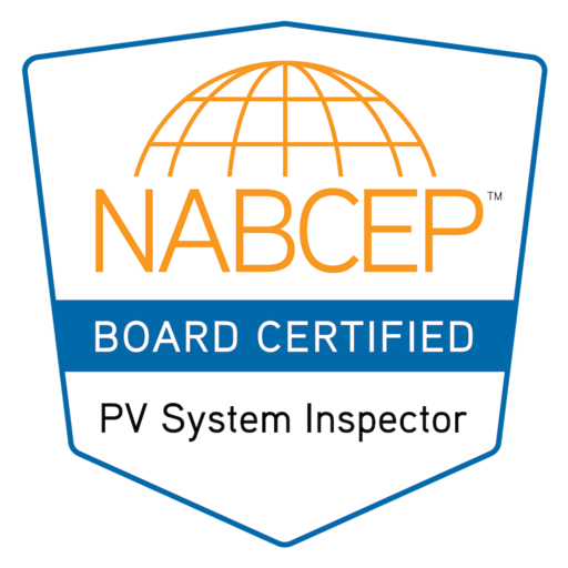 nabcep certified solar photovoltaic system inspector